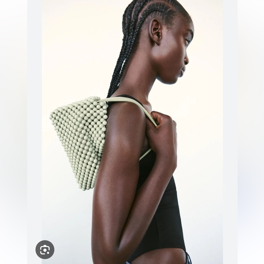 ZARA ZARA BEADED SHOULDER BAG - Picture 7 of 10